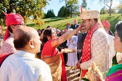 Anjali and Manish’s Romantic Straight-Out-of-Bollywood Wedding on the Lawn at the Boars Head Resort in Charlottesville, Virginia