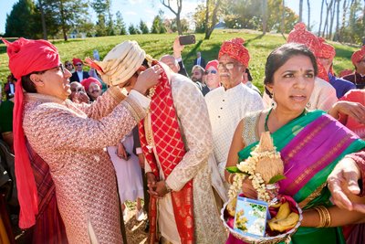 Anjali and Manish’s Romantic Straight-Out-of-Bollywood Wedding on the Lawn at the Boars Head Resort in Charlottesville, Virginia