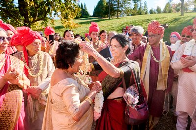 Anjali and Manish’s Romantic Straight-Out-of-Bollywood Wedding on the Lawn at the Boars Head Resort in Charlottesville, Virginia