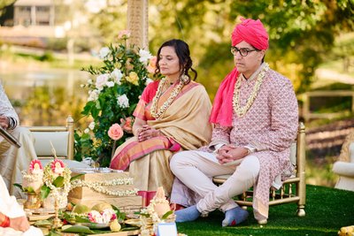 Anjali and Manish’s Romantic Straight-Out-of-Bollywood Wedding on the Lawn at the Boars Head Resort in Charlottesville, Virginia