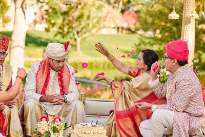 Anjali and Manish’s Romantic Straight-Out-of-Bollywood Wedding on the Lawn at the Boars Head Resort in Charlottesville, Virginia