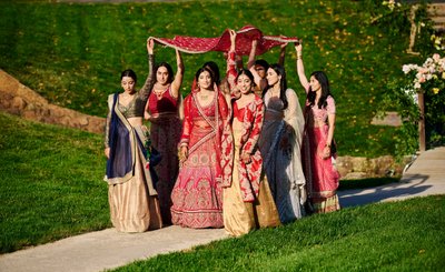 Anjali and Manish’s Romantic Straight-Out-of-Bollywood Wedding on the Lawn at the Boars Head Resort in Charlottesville, Virginia