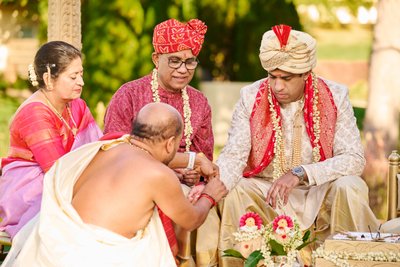 Anjali and Manish’s Romantic Straight-Out-of-Bollywood Wedding on the Lawn at the Boars Head Resort in Charlottesville, Virginia