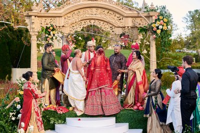 Anjali and Manish’s Romantic Straight-Out-of-Bollywood Wedding on the Lawn at the Boars Head Resort in Charlottesville, Virginia