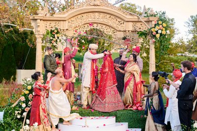 Anjali and Manish’s Romantic Straight-Out-of-Bollywood Wedding on the Lawn at the Boars Head Resort in Charlottesville, Virginia