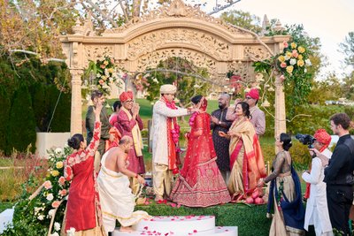 Anjali and Manish’s Romantic Straight-Out-of-Bollywood Wedding on the Lawn at the Boars Head Resort in Charlottesville, Virginia