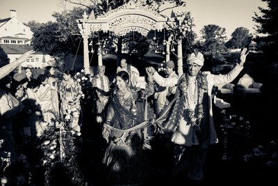 Anjali and Manish’s Romantic Straight-Out-of-Bollywood Wedding on the Lawn at the Boars Head Resort in Charlottesville, Virginia