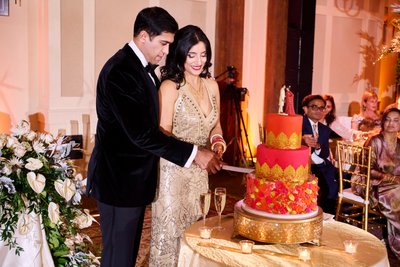 Anjali and Manish’s Romantic Straight-Out-of-Bollywood Wedding on the Lawn at the Boars Head Resort in Charlottesville, Virginia