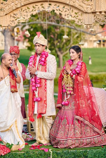 Anjali and Manish’s Romantic Straight-Out-of-Bollywood Wedding on the Lawn at the Boars Head Resort in Charlottesville, Virginia