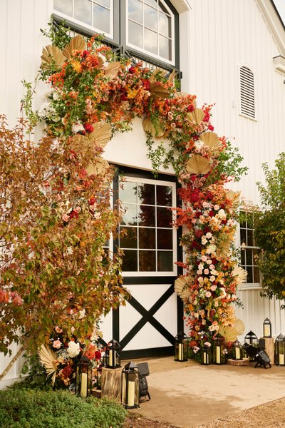 Wedding sangeet event celebrations and ceremonies at the Castle Hill Cider in Keswick, Virginia