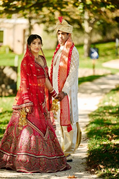 Anjali and Manish’s Romantic Straight-Out-of-Bollywood Wedding on the Lawn at the Boars Head Resort in Charlottesville, Virginia