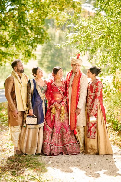 Anjali and Manish’s Romantic Straight-Out-of-Bollywood Wedding on the Lawn at the Boars Head Resort in Charlottesville, Virginia