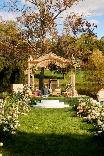 Anjali and Manish’s Romantic Straight-Out-of-Bollywood Wedding on the Lawn at the Boars Head Resort in Charlottesville, Virginia