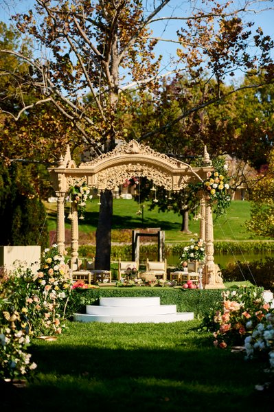 Anjali and Manish’s Romantic Straight-Out-of-Bollywood Wedding on the Lawn at the Boars Head Resort in Charlottesville, Virginia