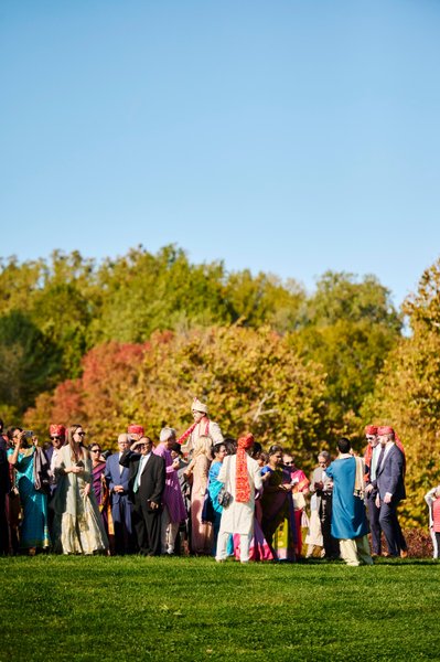 Anjali and Manish’s Romantic Straight-Out-of-Bollywood Wedding on the Lawn at the Boars Head Resort in Charlottesville, Virginia