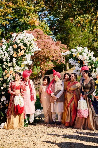 Anjali and Manish’s Romantic Straight-Out-of-Bollywood Wedding on the Lawn at the Boars Head Resort in Charlottesville, Virginia