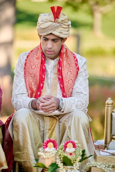 Anjali and Manish’s Romantic Straight-Out-of-Bollywood Wedding on the Lawn at the Boars Head Resort in Charlottesville, Virginia