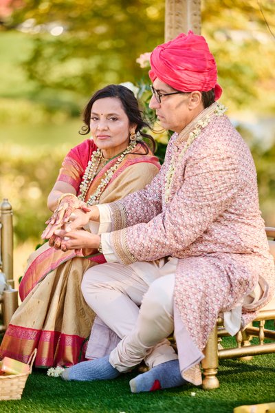 Anjali and Manish’s Romantic Straight-Out-of-Bollywood Wedding on the Lawn at the Boars Head Resort in Charlottesville, Virginia