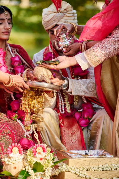 Anjali and Manish’s Romantic Straight-Out-of-Bollywood Wedding on the Lawn at the Boars Head Resort in Charlottesville, Virginia