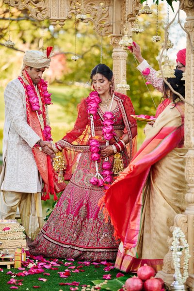 Anjali and Manish’s Romantic Straight-Out-of-Bollywood Wedding on the Lawn at the Boars Head Resort in Charlottesville, Virginia