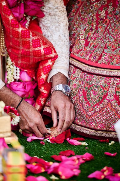 Anjali and Manish’s Romantic Straight-Out-of-Bollywood Wedding on the Lawn at the Boars Head Resort in Charlottesville, Virginia