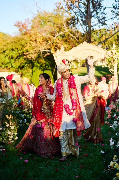 Anjali and Manish’s Romantic Straight-Out-of-Bollywood Wedding on the Lawn at the Boars Head Resort in Charlottesville, Virginia