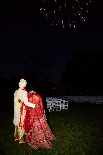 Anjali and Manish’s Romantic Straight-Out-of-Bollywood Wedding on the Lawn at the Boars Head Resort in Charlottesville, Virginia