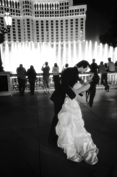 Las Vegas Wedding Photography by David Hakamaki, Cutting Edge Photography, Iron Mountain, MI