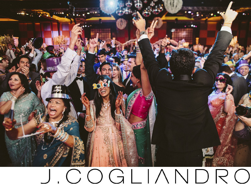 New Years Eve Wedding Reception In Houston J Cogliandro Photography