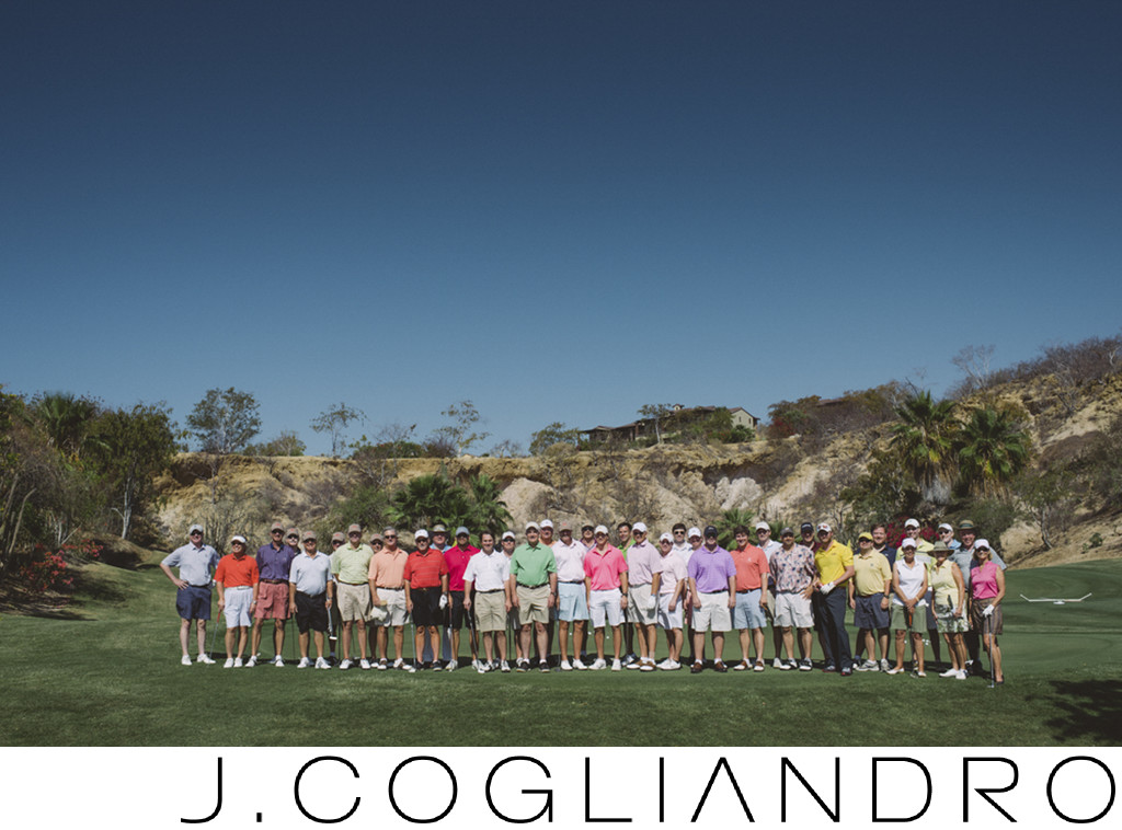 Wedding Golf Tournament at Querencia Golf Club in Cabo