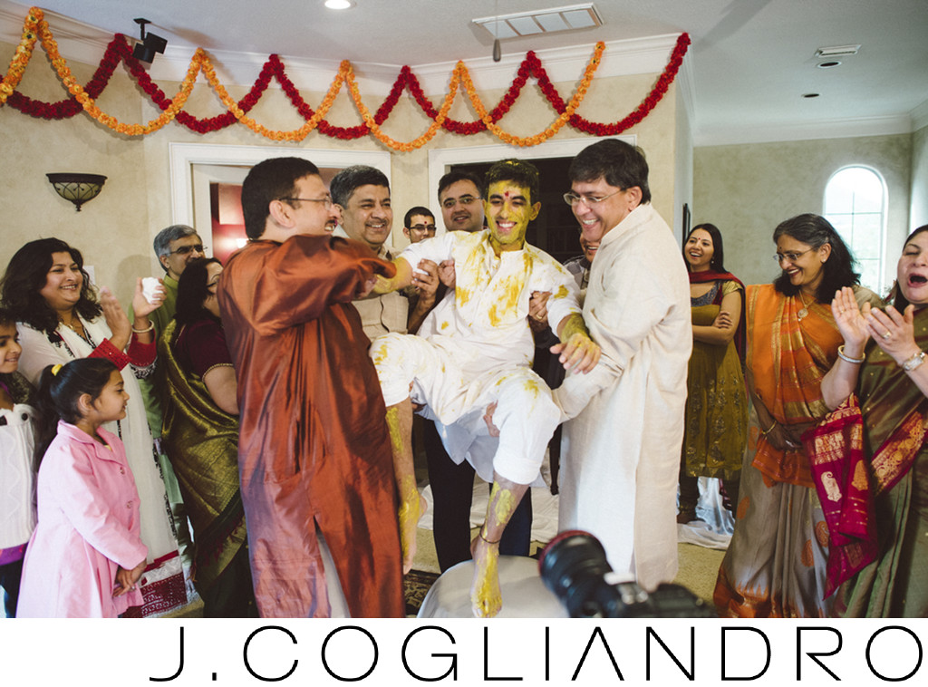 The Groom! South Asian Wedding Ritual Photography