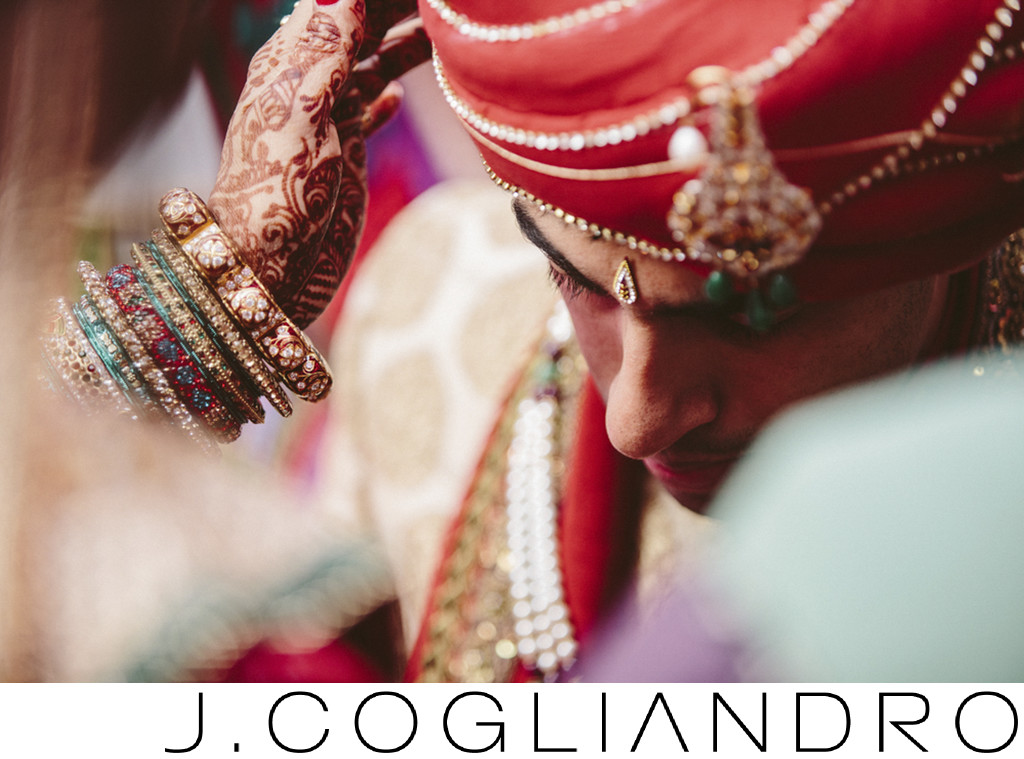 South Asian Wedding Details at Chateau Cocomar in Houston