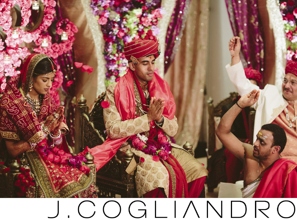 South Asian Wedding Ceremonies at Chateau Cocomar 
