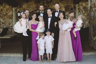 Family Portraiture for Destination Weddings in Mexico