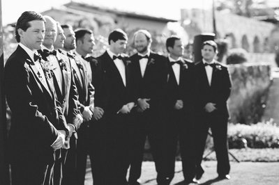 The Groom and Groomsmen Destination Wedding Photography