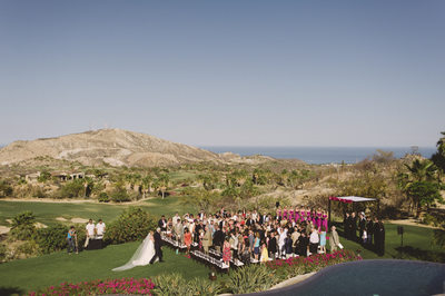 The Wedding Ceremony at Querencia in Los Cabos, Mexico