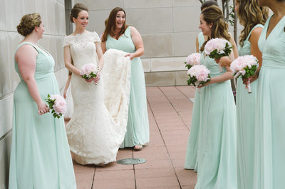 Bridal Party Co-Cathedral of the Sacred Heart Houston