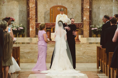 Wedding at Co-Cathedral of the Sacred Heart Houston