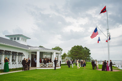 Reception on the Banks at Texas Corinthian Yacht Club