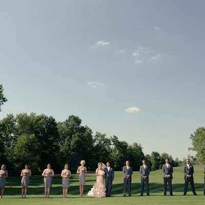 golf course wedding photo kalamazoo michgian