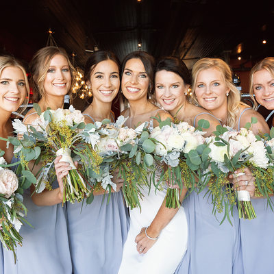 kalamazoo wedding photographer bridesmaids