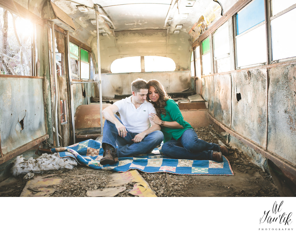 Austin Texas Engagement Photo Out of the way places