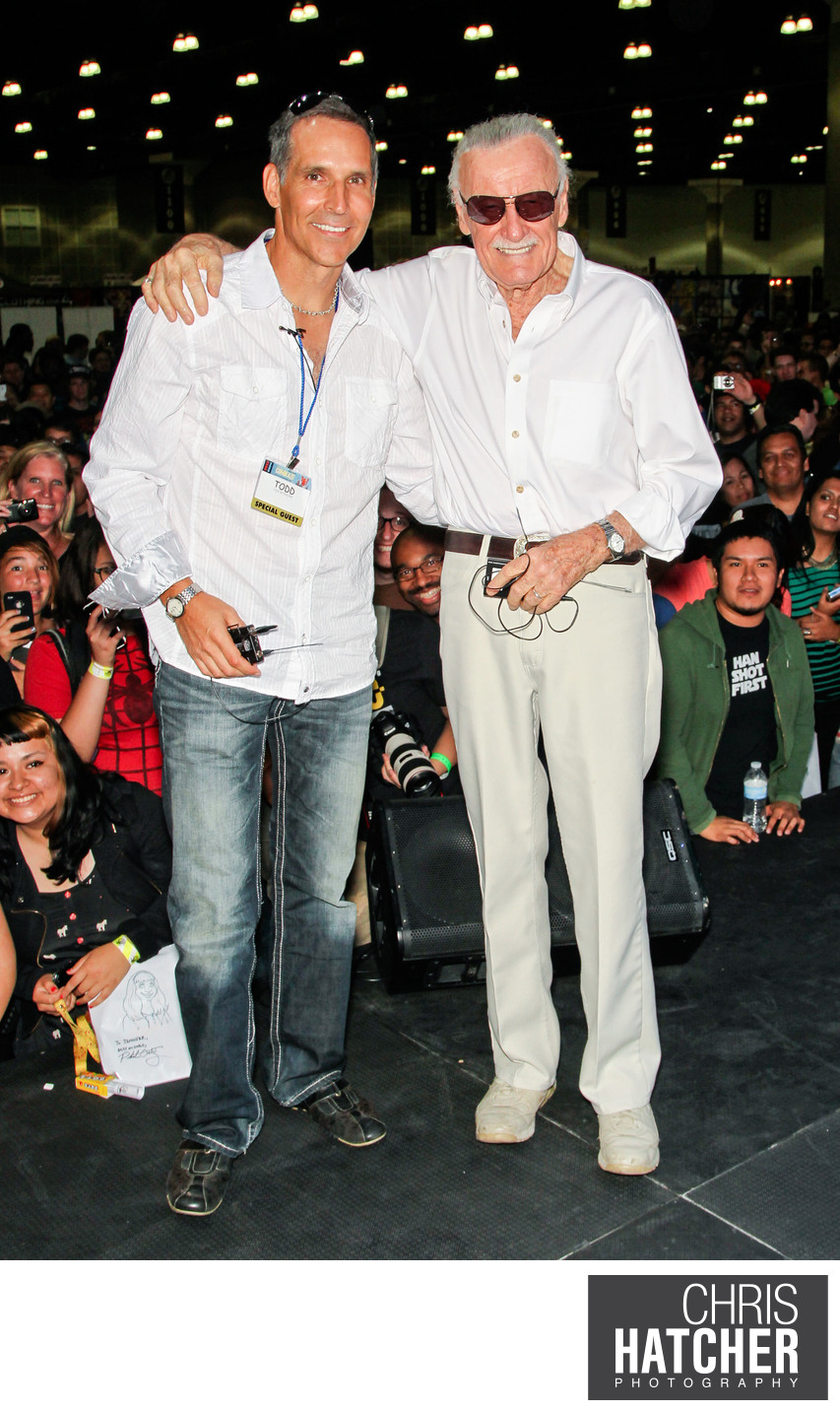 
Stan Lee and Todd McFarlane