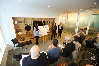 2014 Student Design Charette held at Pivot Interiors in Irvine, CA on February 8, 2014. .