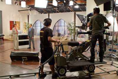 BackBridge - Los Angeles Principal Host Shoot - Raymond Entertainment on March 15, 2012 at Avenue Six Studios.
