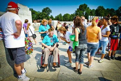 Honor Flight Kern County Memorial Weekend trip to Washington D.C. May 25, 2012 - May 27, 2012. ©2012 Chris Hatcher Photogrpahy