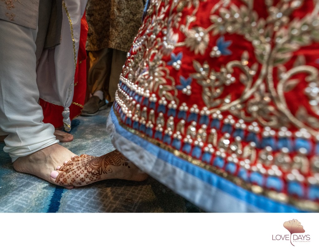 The Indian Wedding Toe Dance Shuffle