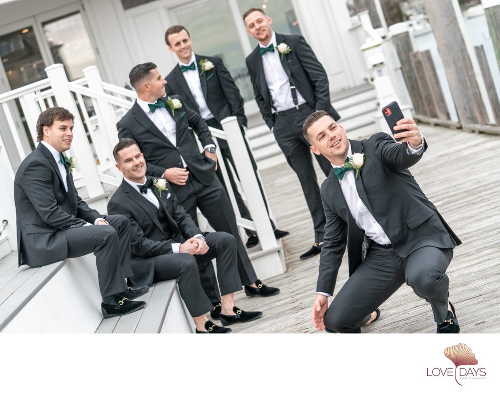 Wychmere Wedding selfies