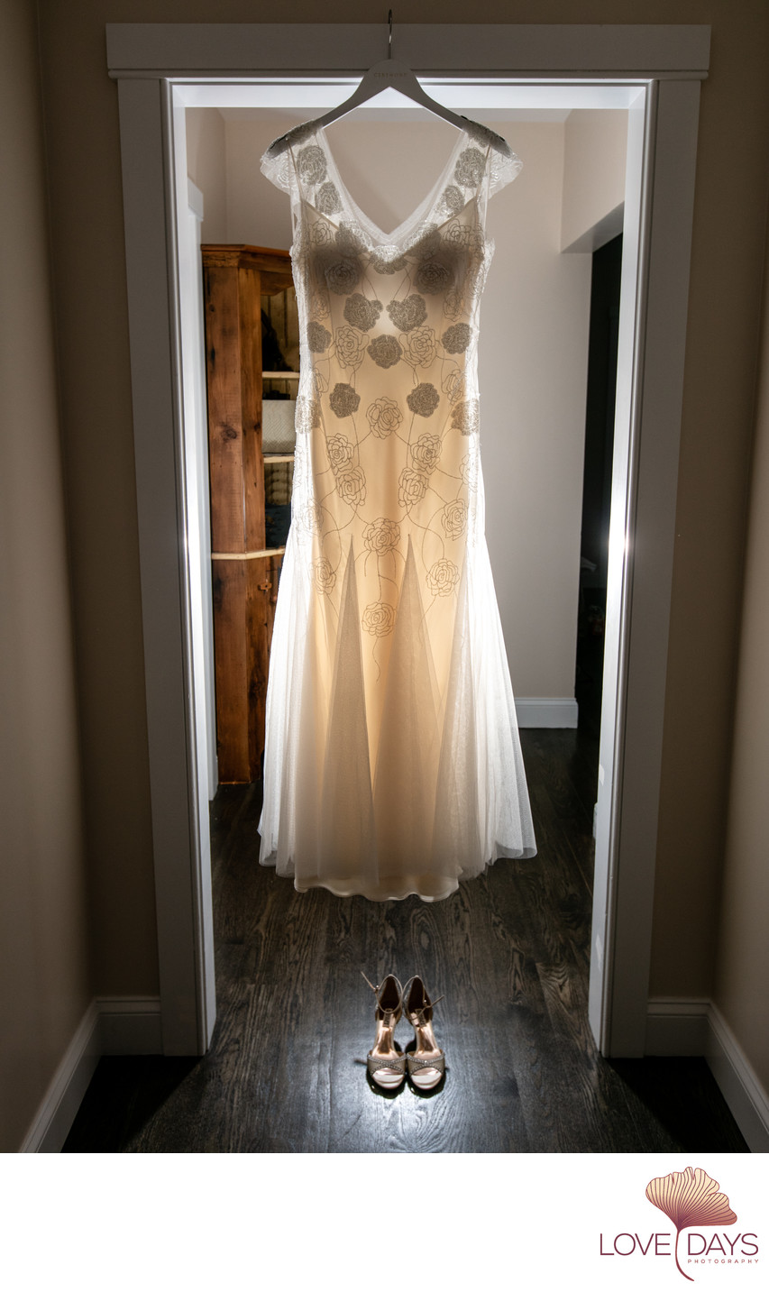 Merediths stunning Chatham Wedding Dress
