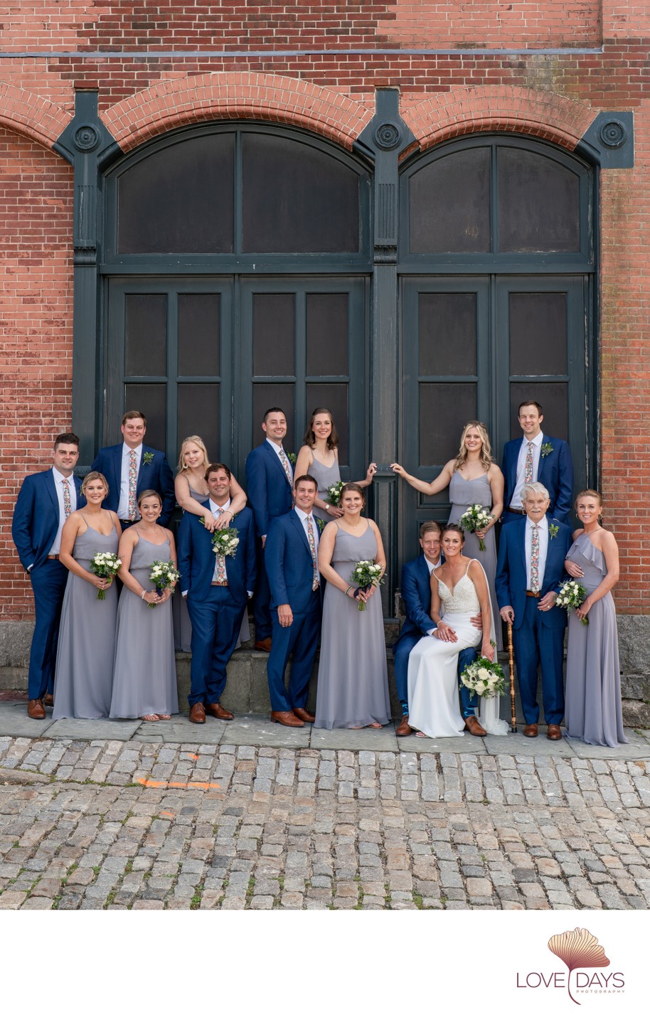 New Bedford Wedding Party Portraits